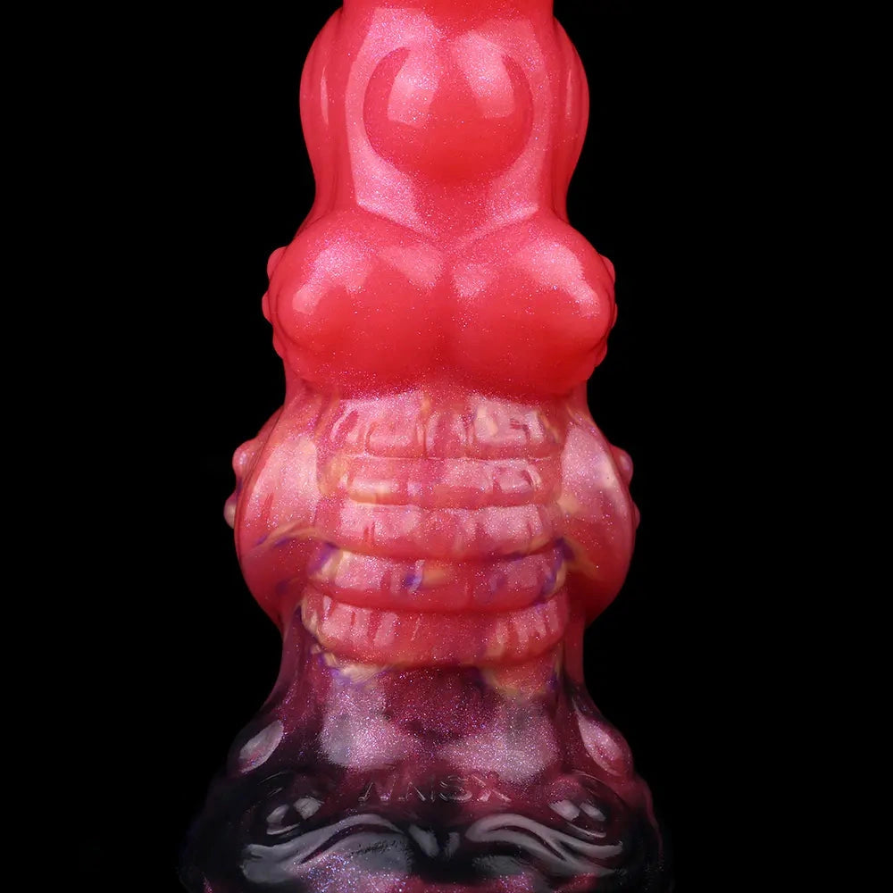 5.91in Fantasy Silicone Soft Odd Dildo Durable Construction Cock Sex Toy