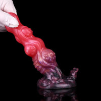 5.91in Fantasy Silicone Soft Odd Dildo Durable Construction Cock Sex Toy