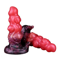 5.91in Fantasy Silicone Soft Odd Dildo Durable Construction Cock Sex Toy