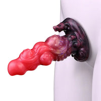 5.91in Fantasy Silicone Soft Odd Dildo Durable Construction Cock Sex Toy