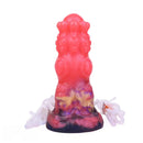 5.91in Fantasy Weird Silicone Soft Inflatable Spraying Water Dildo For Clit