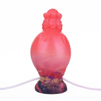 5.91in Fantasy Weird Silicone Soft Inflatable Spraying Water Dildo For Clit