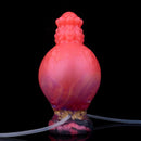 5.91in Fantasy Weird Silicone Soft Inflatable Spraying Water Dildo For Clit