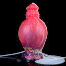 5.91in Fantasy Weird Silicone Soft Inflatable Spraying Water Dildo For Clit
