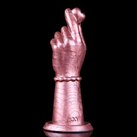 5.91in Finger Heart Silicone Vaginal Masturbation Women Men Dildo