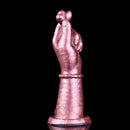5.91in Finger Heart Silicone Vaginal Masturbation Women Men Dildo
