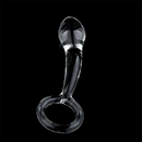 5.91in Hand Pull Crystal Glass Dildo Manual Adult Intimate Sex Toy