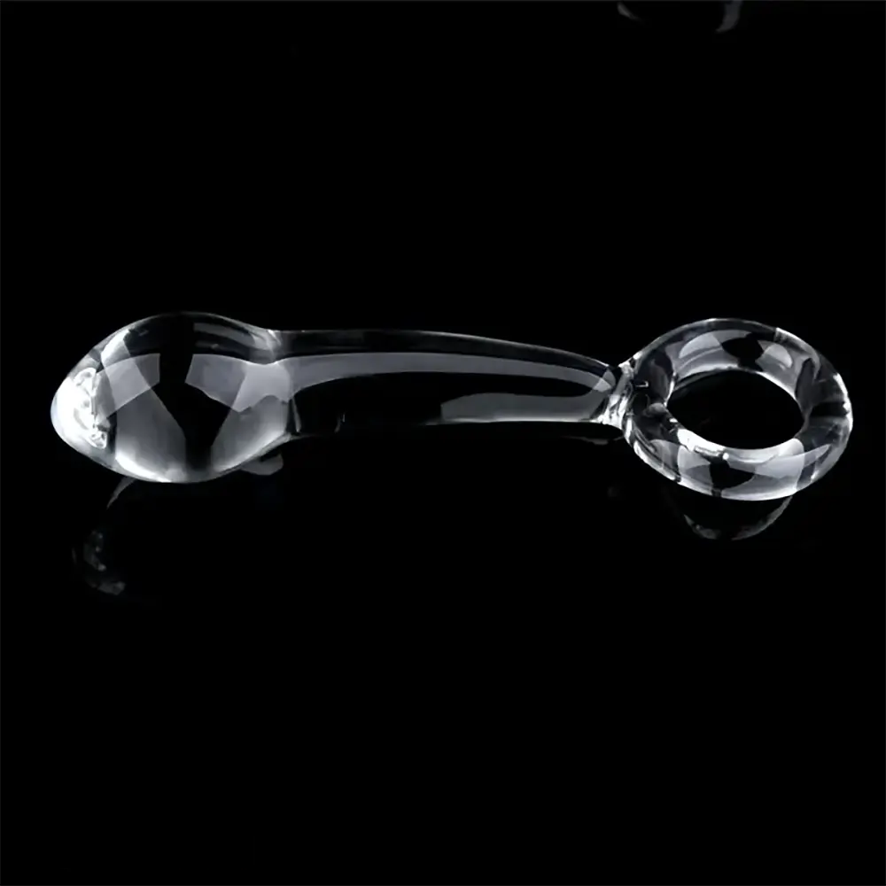5.91in Hand Pull Crystal Glass Dildo Manual Adult Intimate Sex Toy