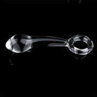 5.91in Hand Pull Crystal Glass Dildo Manual Adult Intimate Sex Toy
