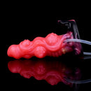 5.91in Odd Knot Spiked Silicone Soft Inflatable Spraying Squirting Dildo