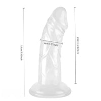 5.91in Realistic PVC Suction Cup Female Dildo For Intense Pleasure
