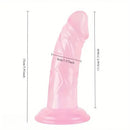 5.91in Realistic PVC Suction Cup Female Dildo For Intense Pleasure
