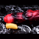 5.91in Silicone Dog Cock Sleeve Knot Dildo Vibrating Cock With Cock Ring