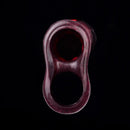 5.91in Silicone Vibrating Dog Tentacle Cock Sleeve Knot Dildo With Cock Ring