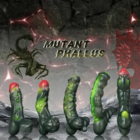 5.94in 7.4in 8.54in 9.13in 9.17in Fantasy Silicone Monster Dildo