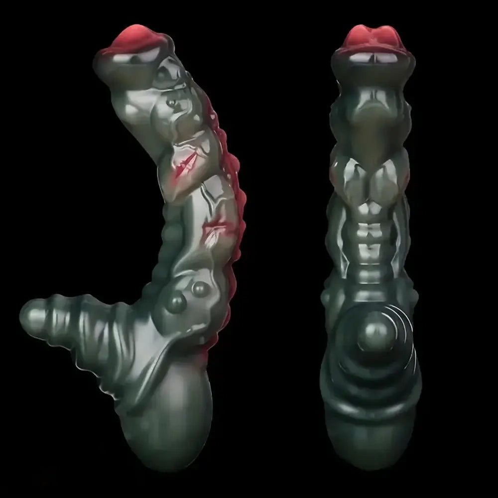 5.94in 7.4in 8.54in 9.13in 9.17in Fantasy Silicone Monster Dildo