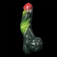 5.94in 7.4in 8.54in 9.13in 9.17in Fantasy Silicone Monster Dildo