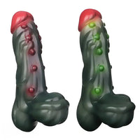 5.94in 7.4in 8.54in 9.13in 9.17in Fantasy Silicone Monster Dildo
