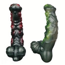 5.94in 7.4in 8.54in 9.13in 9.17in Fantasy Silicone Monster Dildo