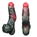 5.94in 7.4in 8.54in 9.13in 9.17in Fantasy Silicone Monster Dildo