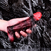 5.98in 7.09in Silicone Cock Sleeve Soft Vibrating Uncut Hollow Dildo For Sex