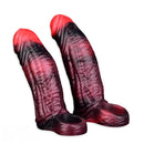 5.98in 7.09in Silicone Cock Sleeve Soft Vibrating Uncut Hollow Dildo For Sex