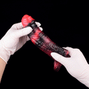 5.98in 7.09in Silicone Cock Sleeve Soft Vibrating Uncut Hollow Dildo For Sex