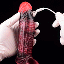 5.98in 7.09in Silicone Cock Sleeve Soft Vibrating Uncut Hollow Dildo For Sex