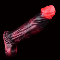 5.98in 7.09in Silicone Cock Sleeve Soft Vibrating Uncut Hollow Dildo For Sex