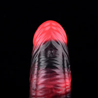 5.98in 7.09in Silicone Cock Sleeve Soft Vibrating Uncut Hollow Dildo For Sex