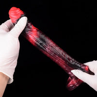 5.98in 7.09in Silicone Cock Sleeve Soft Vibrating Uncut Hollow Dildo For Sex