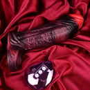 5.98in 7.09in Silicone Cock Sleeve Soft Vibrating Uncut Hollow Dildo For Sex