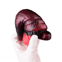 5.98in 7.09in Silicone Cock Sleeve Soft Vibrating Uncut Hollow Dildo For Sex