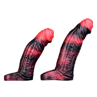 5.98in 7.09in Silicone Cock Sleeve Soft Vibrating Uncut Hollow Dildo For Sex