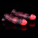 5.98in 7.09in Silicone Cock Sleeve Soft Vibrating Uncut Hollow Dildo For Sex