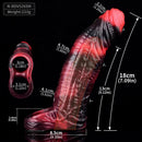 5.98in 7.09in Silicone Cock Sleeve Soft Vibrating Uncut Hollow Dildo For Sex