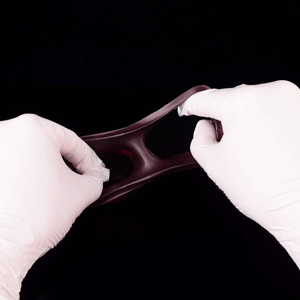 5.98in 7.09in Silicone Tentacle Cock Sleeve Knot Vibrating Hollow Female Dildo
