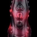 5.98in 7.09in Silicone Tentacle Cock Sleeve Knot Vibrating Hollow Female Dildo