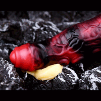 5.98in 7.17in Silicone Tentacle Cock Sleeve Uncut Soft Vibrating Dildo