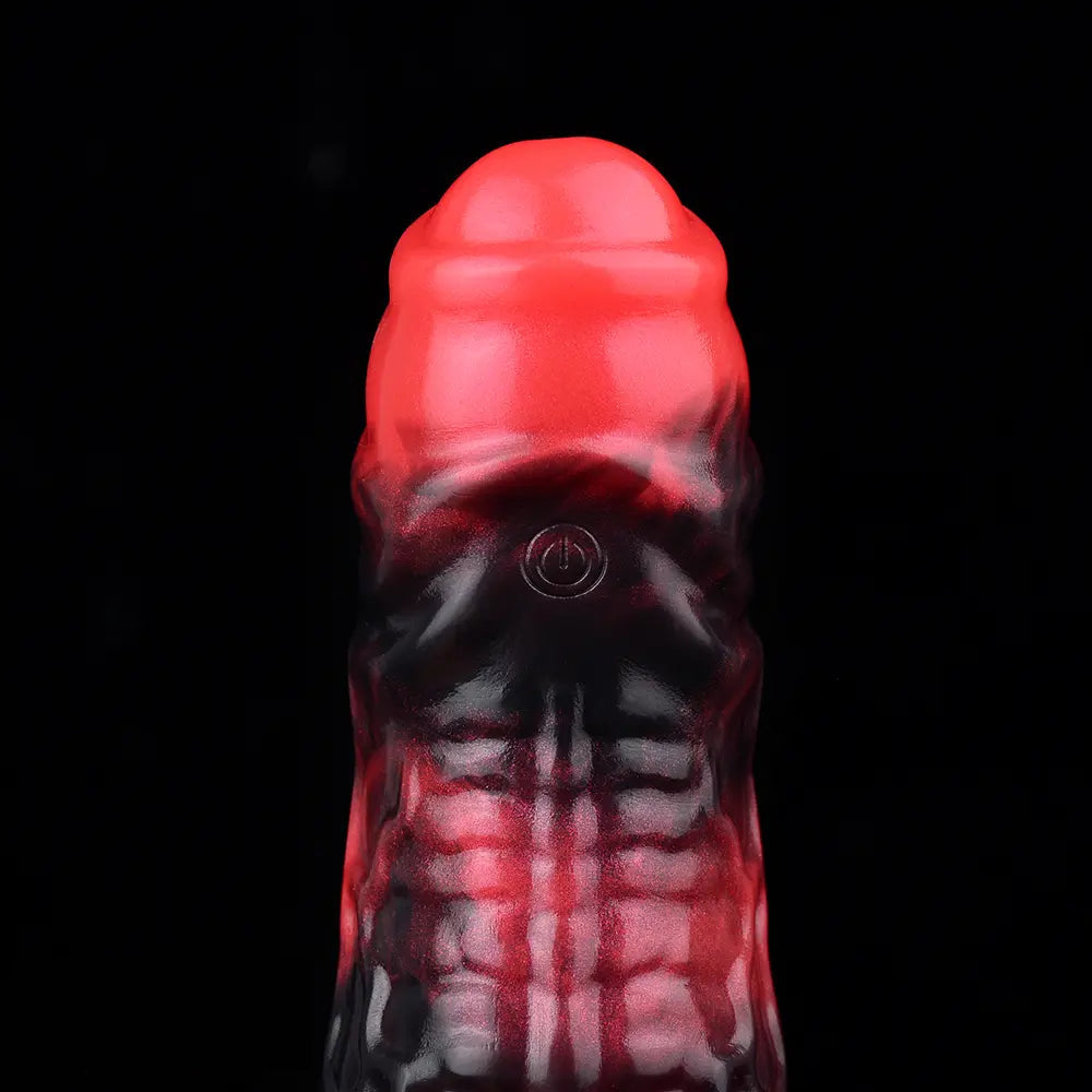 5.98in 7.17in Silicone Tentacle Cock Sleeve Uncut Soft Vibrating Dildo