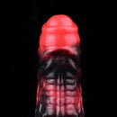 5.98in 7.17in Silicone Tentacle Cock Sleeve Uncut Soft Vibrating Dildo