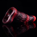 5.98in 7.17in Silicone Tentacle Cock Sleeve Uncut Soft Vibrating Dildo