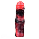5.98in 7.17in Silicone Tentacle Cock Sleeve Uncut Soft Vibrating Dildo