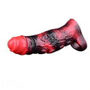 5.98in 7.17in Silicone Tentacle Cock Sleeve Uncut Soft Vibrating Dildo