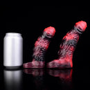 5.98in 7.17in Silicone Tentacle Cock Sleeve Uncut Soft Vibrating Dildo