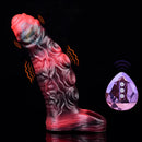 5.98in 7.17in Silicone Tentacle Cock Sleeve Uncut Soft Vibrating Dildo