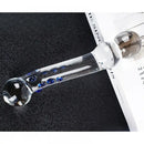 5.98in Clear Glass Double Sided Spiked Dildo Penis Erotic Toy For Men