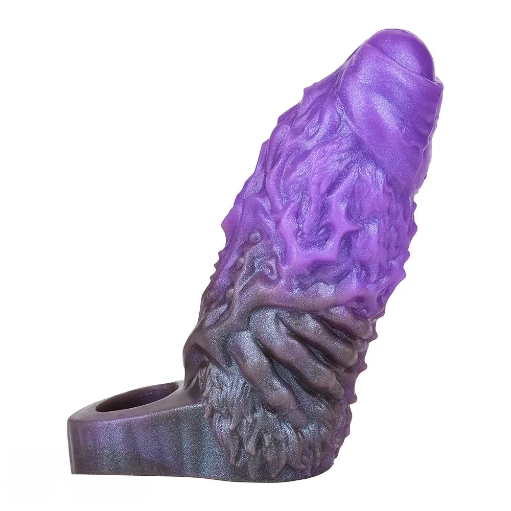 5.98in Dragon Beast Creature Fantasy Hollow Dildo Sleeve For Cock Enlarge