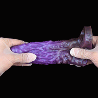 5.98in Dragon Beast Creature Fantasy Hollow Dildo Sleeve For Cock Enlarge
