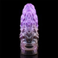5.98in Dragon Beast Creature Fantasy Hollow Dildo Sleeve For Cock Enlarge